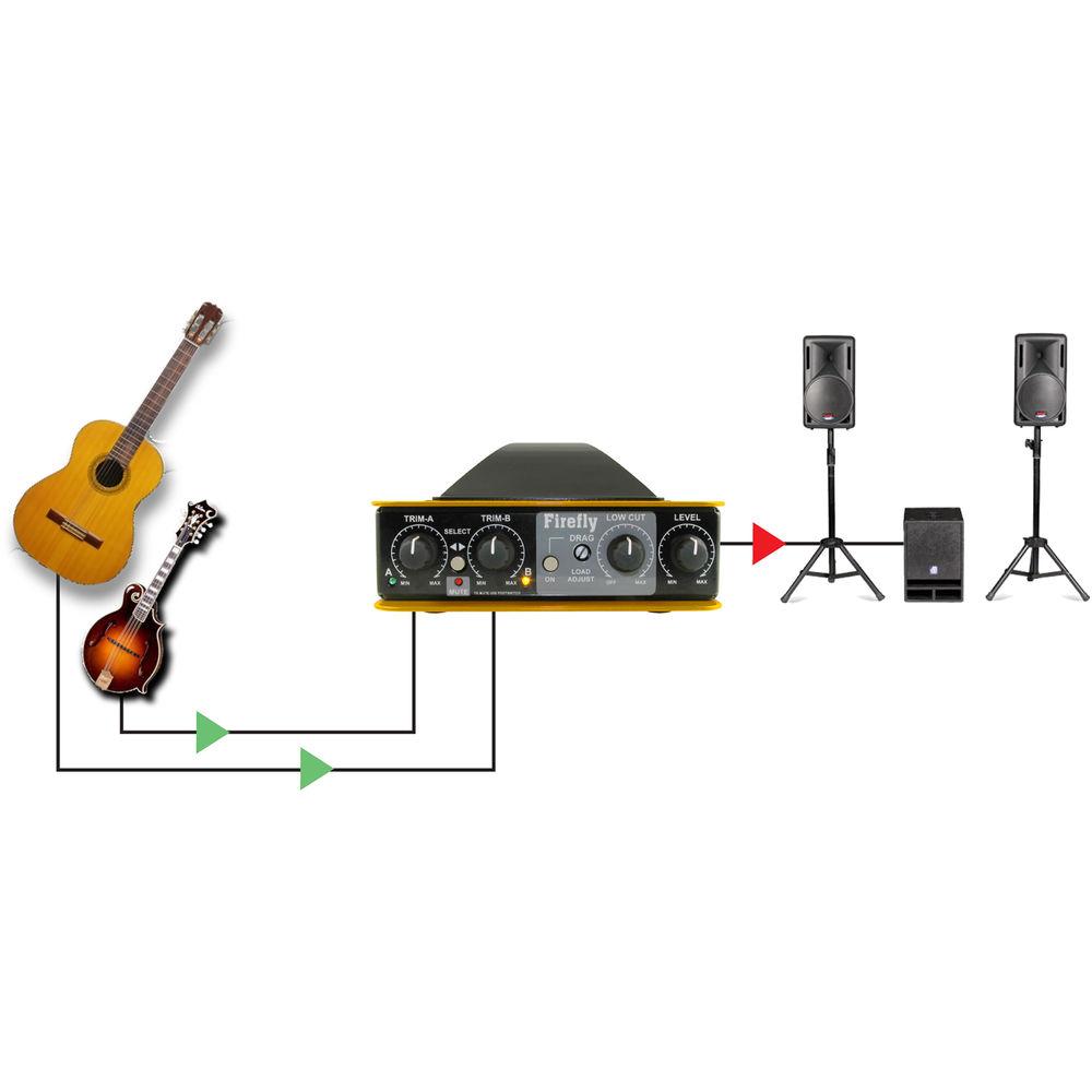 Radial Engineering Firefly Single-Channel Active Tube Direct Box