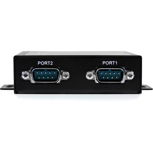 StarTech 2-Port USB to Serial Adapter Hub with COM Retention