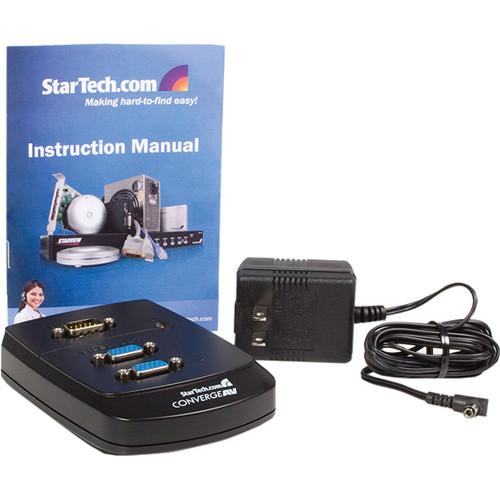 StarTech 2-Port Wall Mount VGA Video Splitter