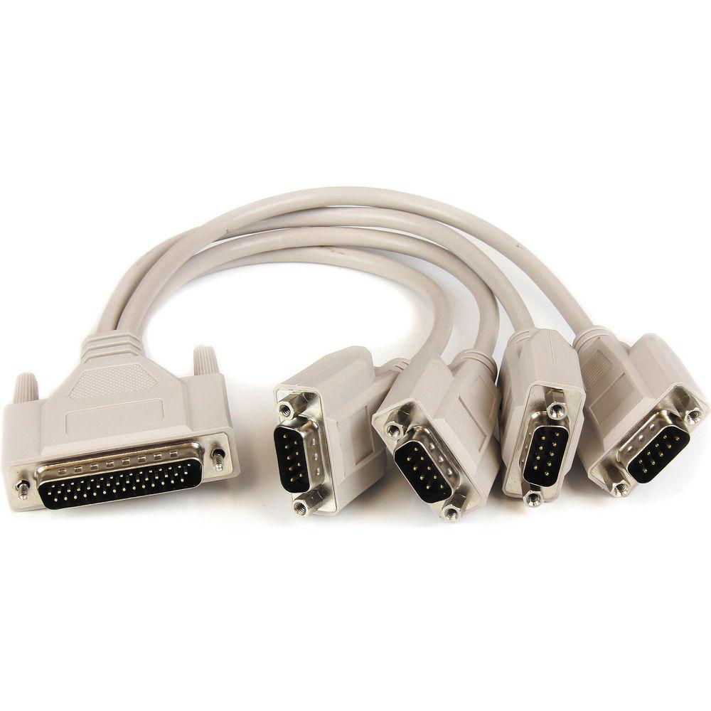 StarTech 4-Port RS232 PCI Serial Card Adapter with Power Output