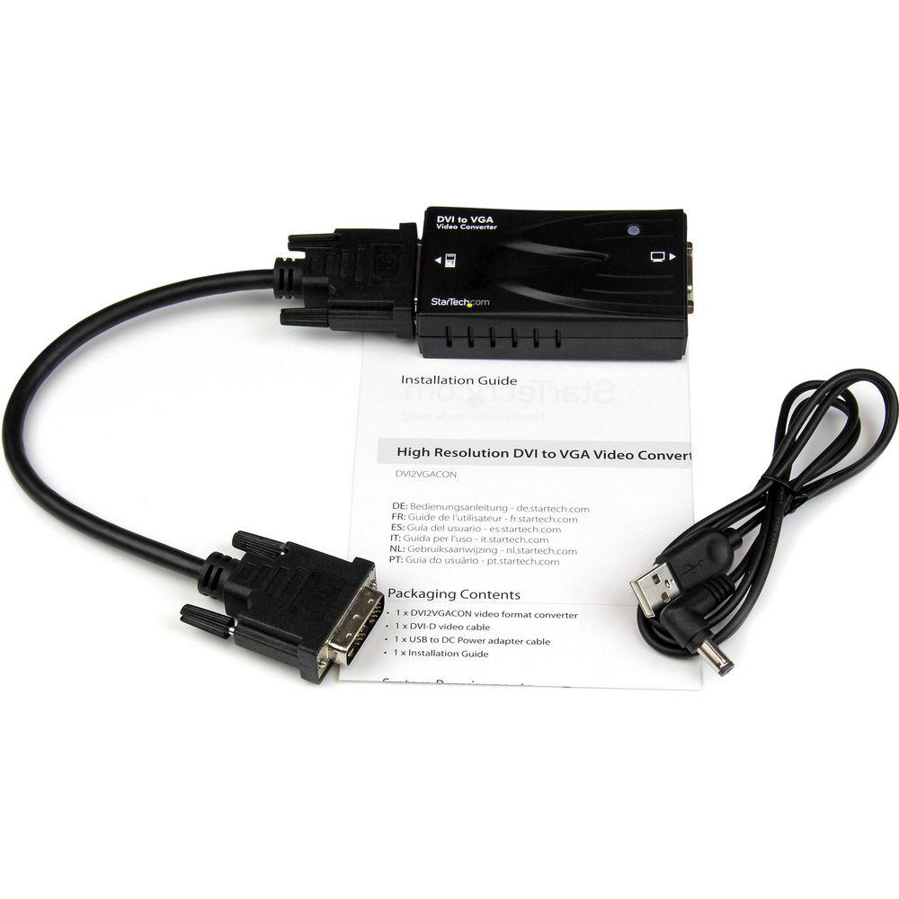 StarTech High Resolution Video DVI to VGA Converter