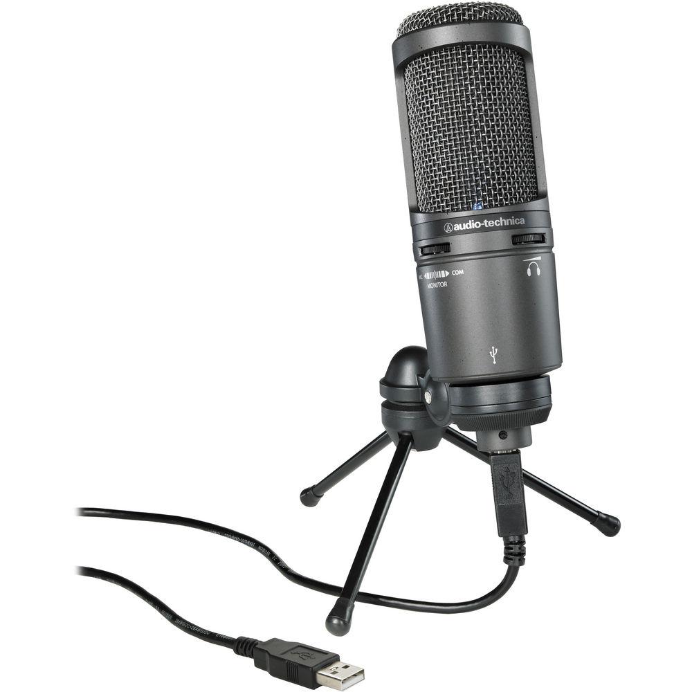 Audio-Technica AT2020USB Cardioid Condenser USB Microphone