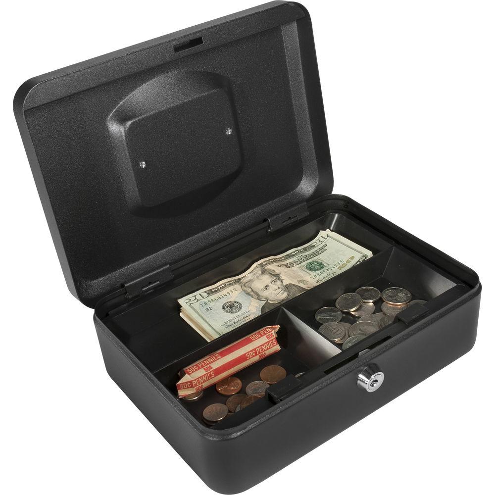 Barska 10" Cash Box with Key Lock