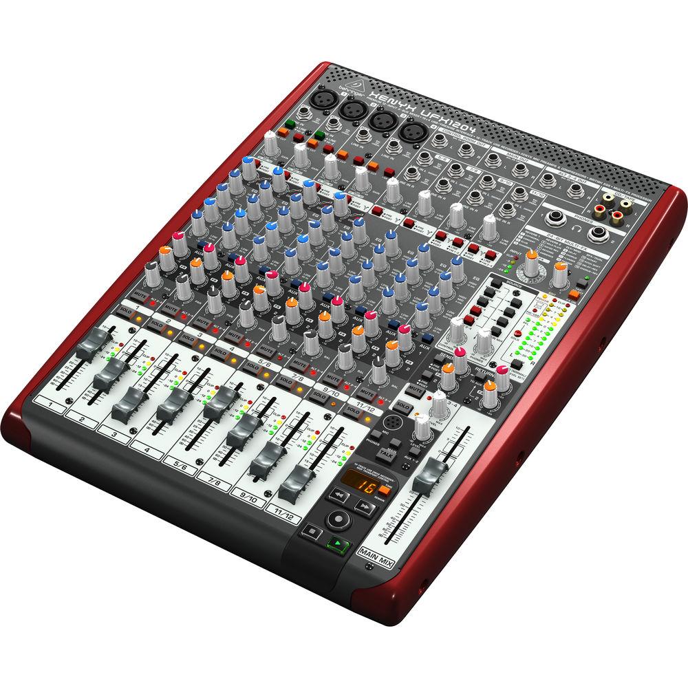 Behringer XENYX UFX1204 Premium 12-Input 4-Bus Mixer