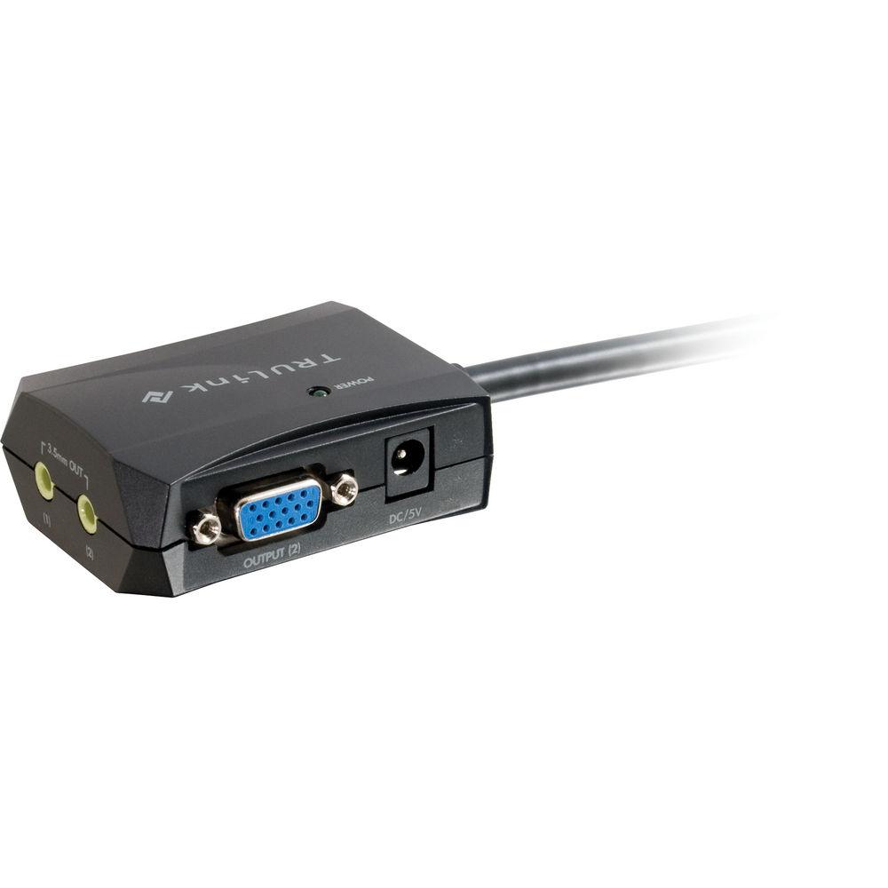 C2G TruLink 2-Port UXGA Monitor Splitter Cable