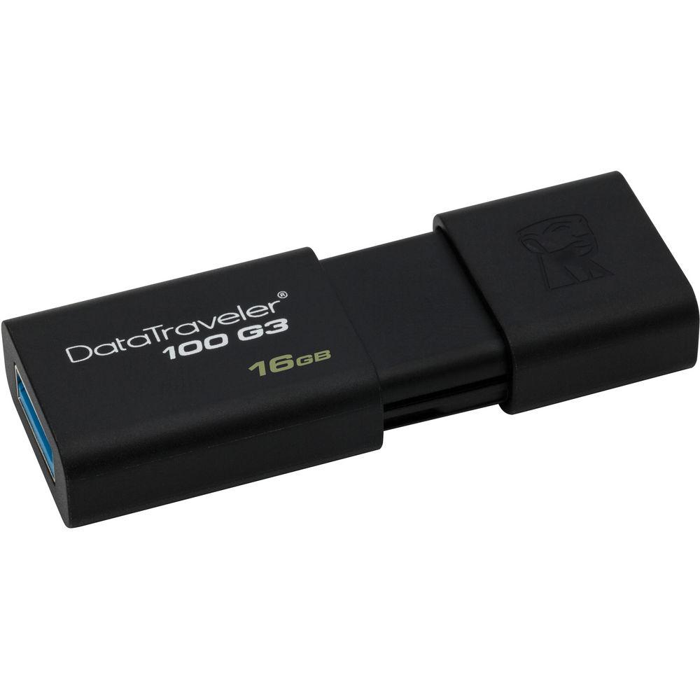 Kingston 16GB Data Traveler 100 G3 USB 3.0 Flash Drive