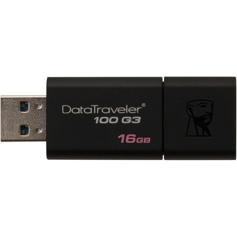 Kingston 16GB Data Traveler 100 G3 USB 3.0 Flash Drive