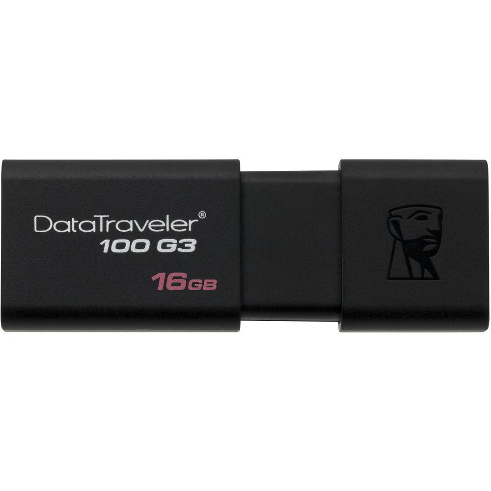 Kingston 16GB Data Traveler 100 G3 USB 3.0 Flash Drive