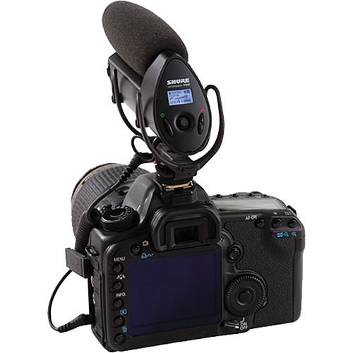 Shure VP83F LensHopper Shotgun Microphone with Integrated Flash Recorder