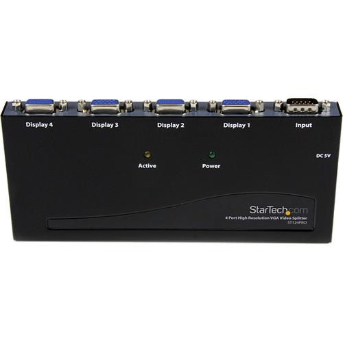 StarTech 4-Port High Resolution VGA Video Splitter