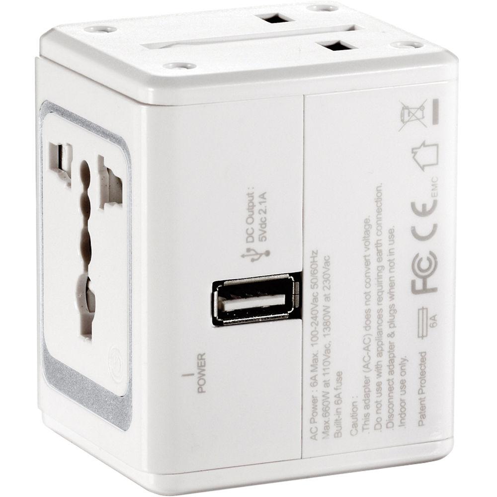 Travel Smart by Conair Lectronic Smart All-in-One Adapter