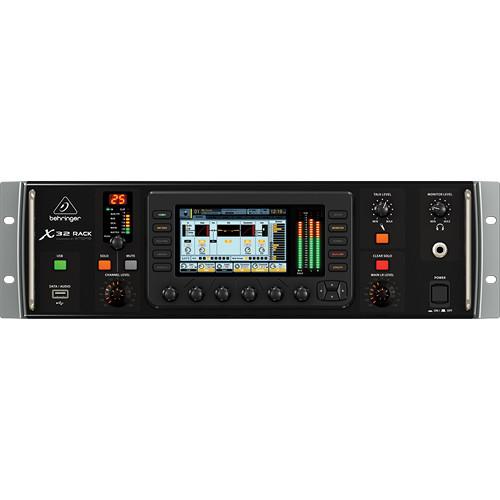 Behringer X32 Rack 40-Input, 25-Bus Digital Mixer with 16 Microphone Preamps