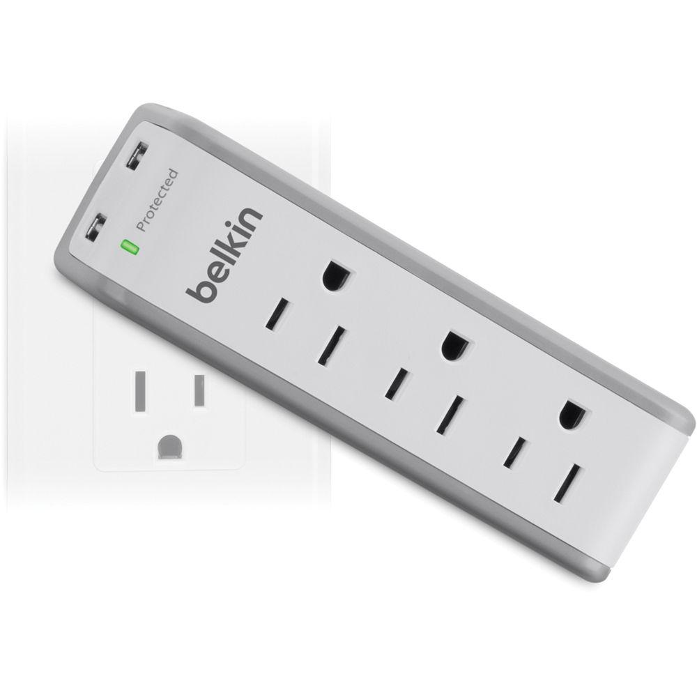 Belkin 3-Outlet Mini SurgePlus Protector