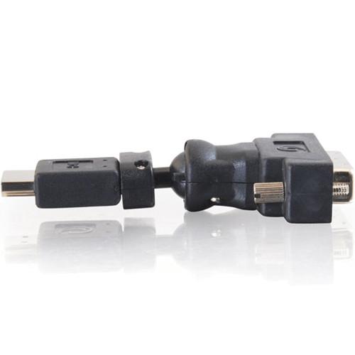 C2G 360 Rotating HDMI Male to DVI-D Male Adapter