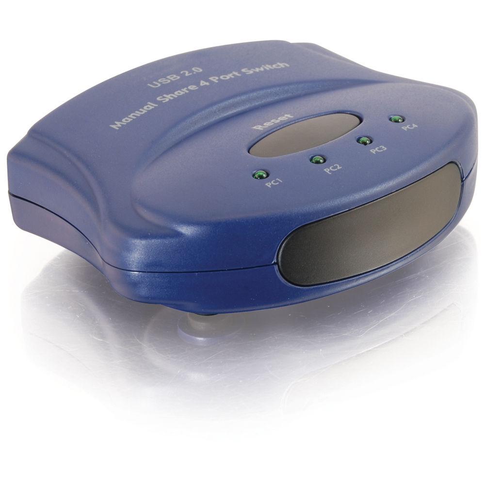 C2G 4-Port USB 2.0 Manual Switch