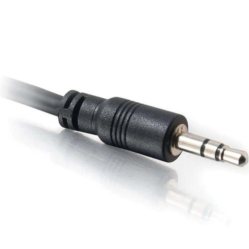 C2G CMG-Rated 3.5mm Stereo Audio Cable with Low Profile Connectors
