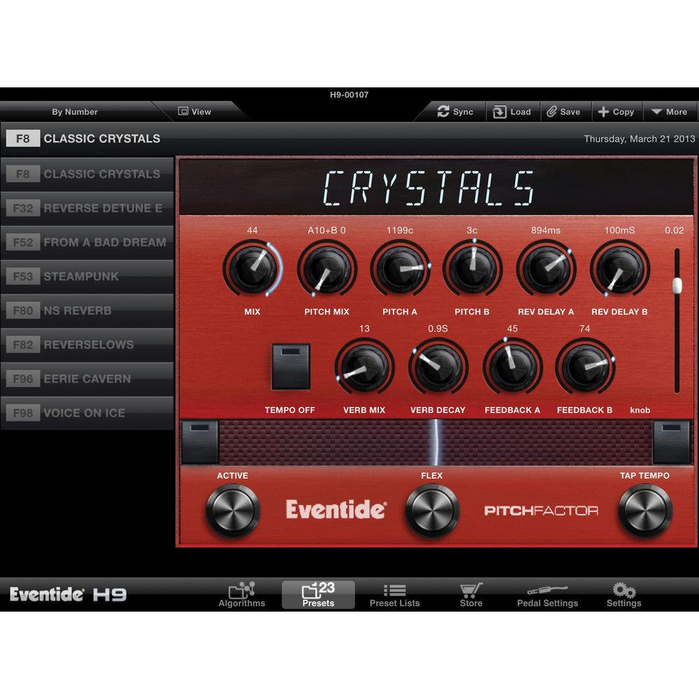 Eventide H9 Harmonizer Effects Pedal with Bluetooth Control