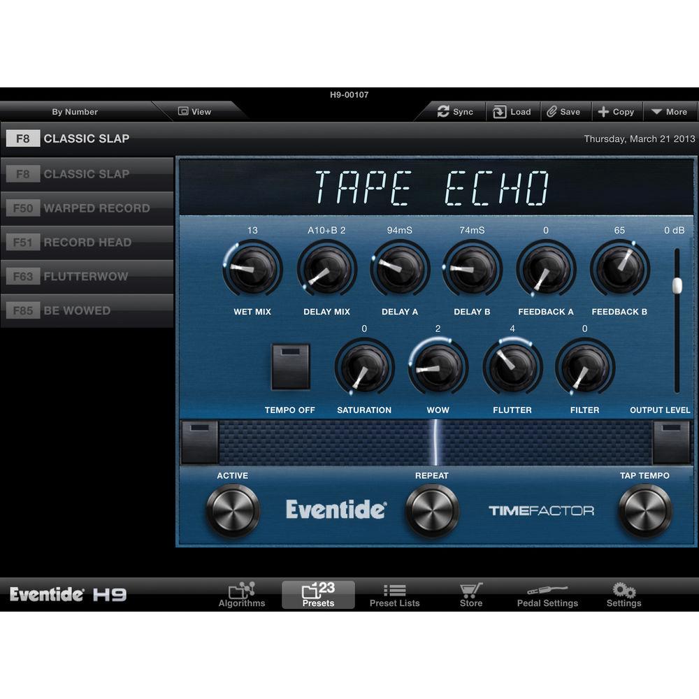 Eventide H9 Harmonizer Effects Pedal with Bluetooth Control