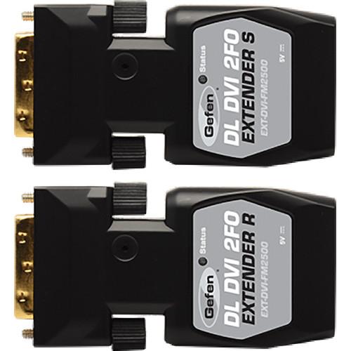 Gefen EXT-DVI-FM2500 Dual Link DVI FO Module Extender with Virtual EDID