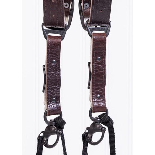 HoldFast Gear Money Maker 3-Camera Leather Harness