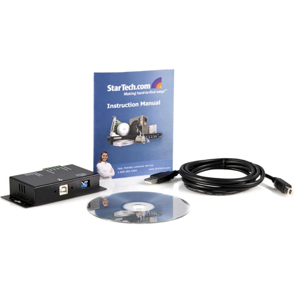 StarTech 1-Port USB to RS-422 RS-485 Serial Adapter with Isolation