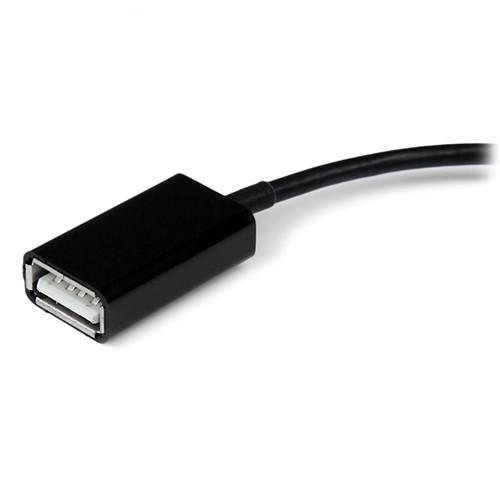 StarTech 6" USB On-the-Go Adapter Cable for Samsung Galaxy Tab