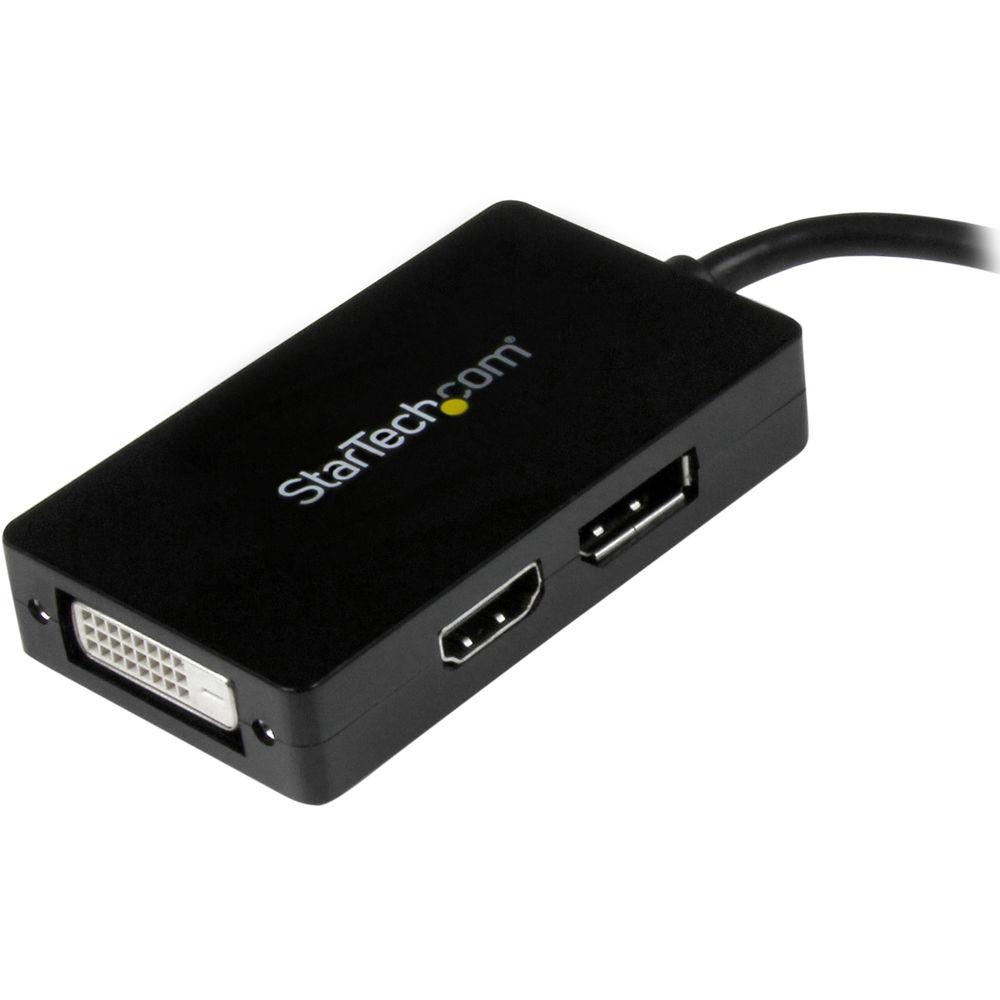 StarTech Mini DisplayPort to DisplayPort DVI HDMI Multifunction Adapter