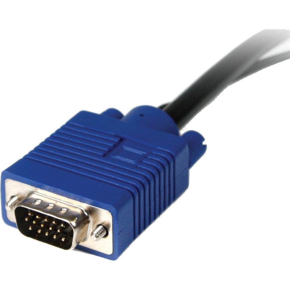 StarTech ST122LEA USB Powered 2 Port VGA Video Splitter with Audio