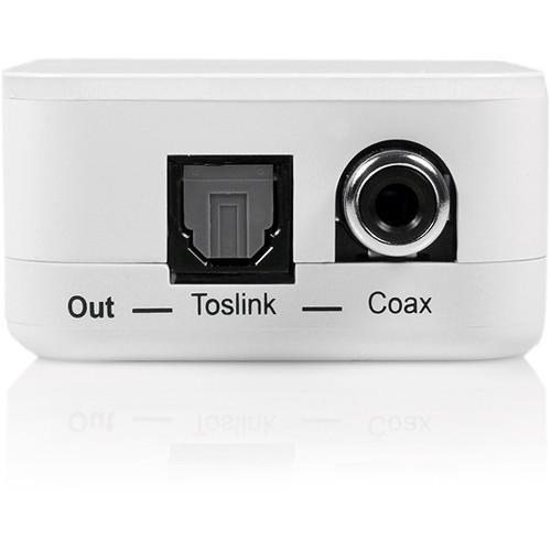 StarTech Two-Way Digital Coax to Toslink Optical Audio Converter Repeater