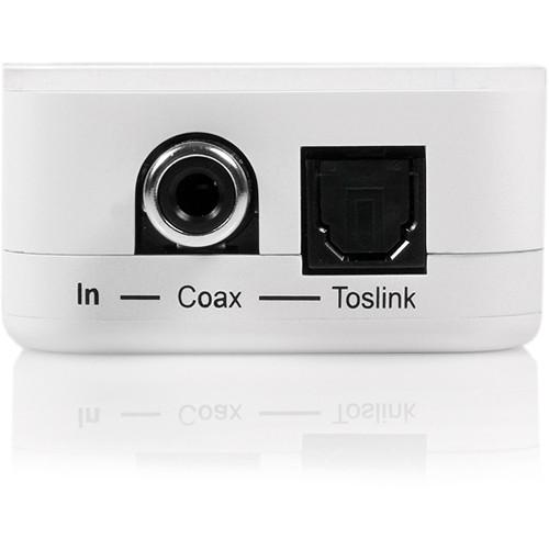 StarTech Two-Way Digital Coax to Toslink Optical Audio Converter Repeater