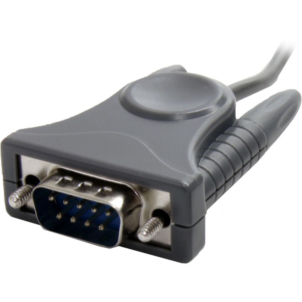 StarTech USB to RS232 DB9 DB25 Male to Male Serial Adapter Cable