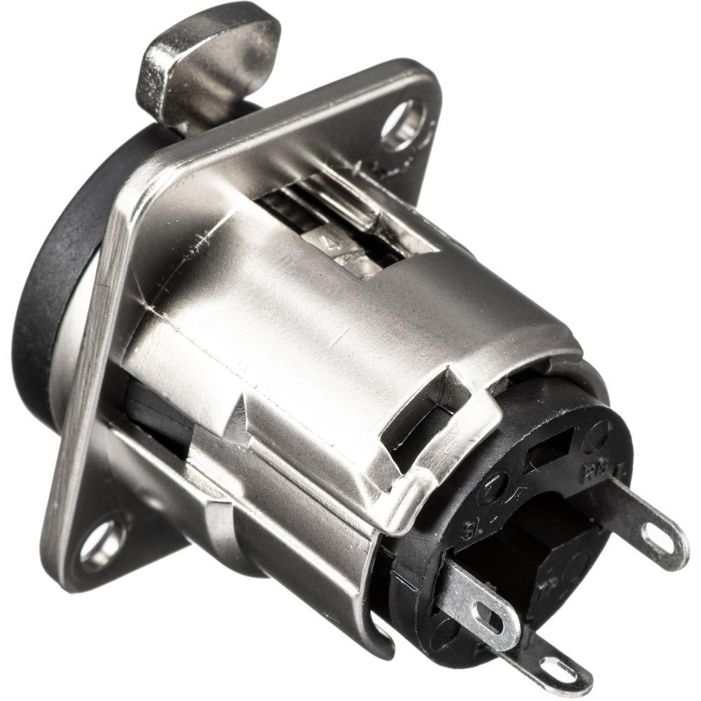 Switchcraft E112BL E-Series 1 4" 3-Conductor Stereo Locking Panel Mount Jack