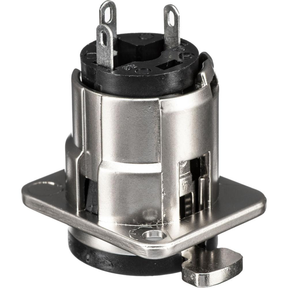 Switchcraft E112BL E-Series 1 4" 3-Conductor Stereo Locking Panel Mount Jack