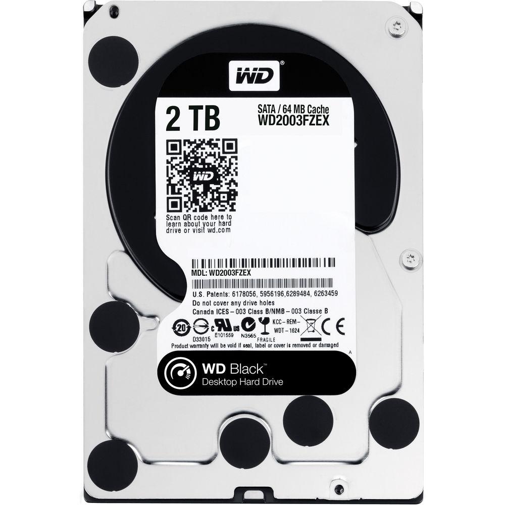 WD 2TB Desktop Performance Caviar Black HDD Retail Kit