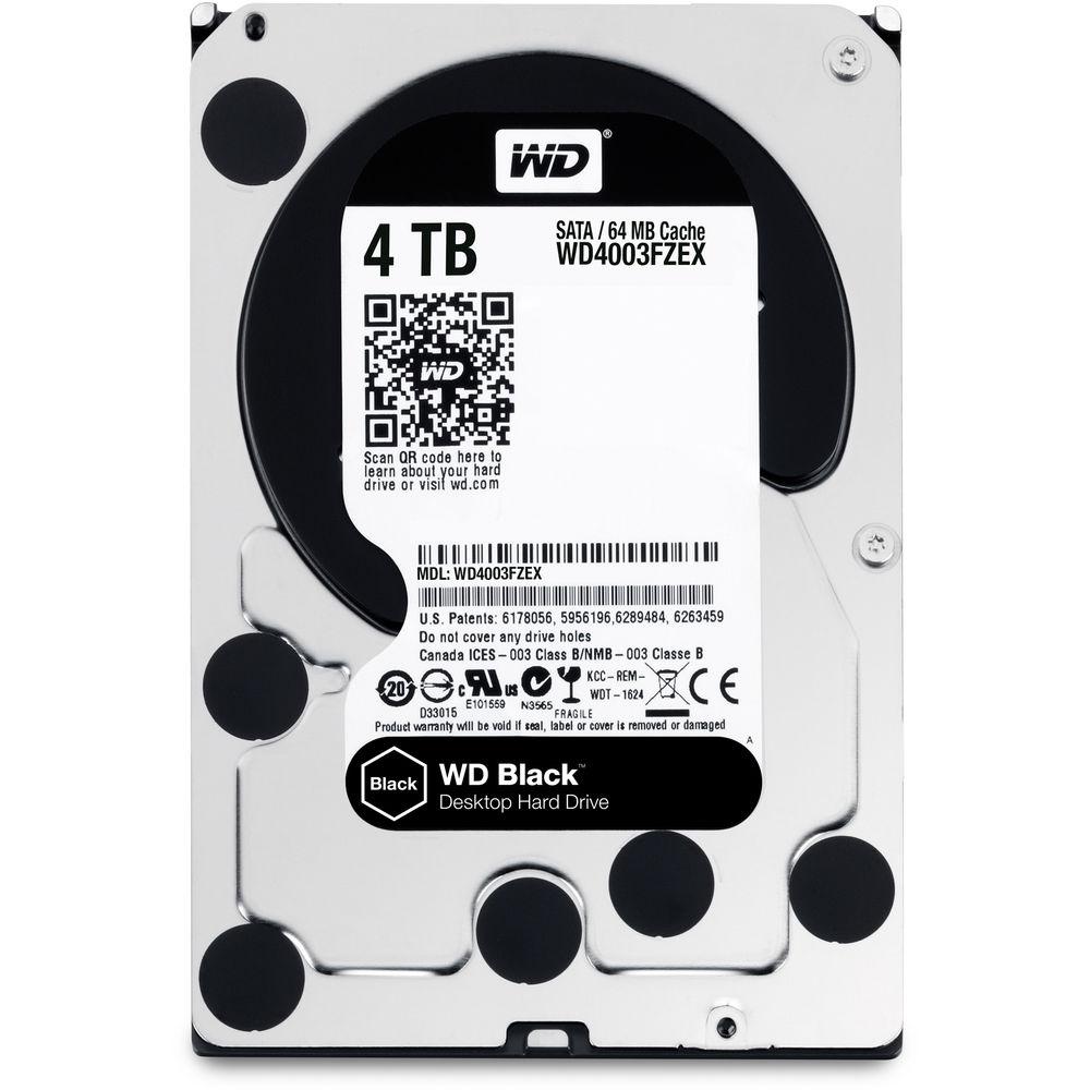 WD 4TB Desktop Performance Caviar Black HDD Retail Kit