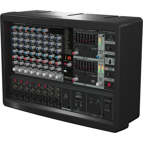 Behringer PMP580S 500W 10-Channel Powered Mixer with KT Multi-FX Processor