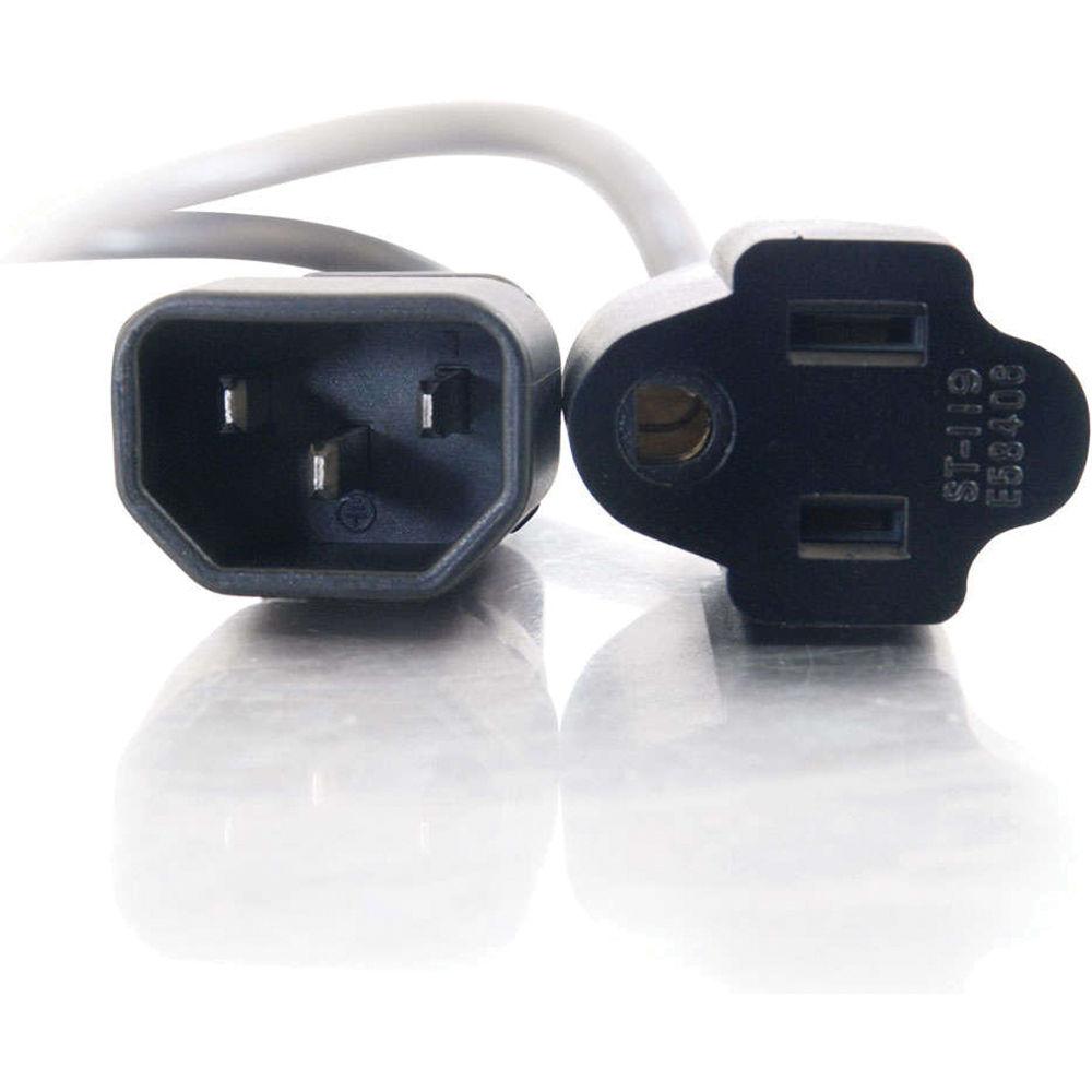 C2G 18 AWG Monitor Power Adapter Cord