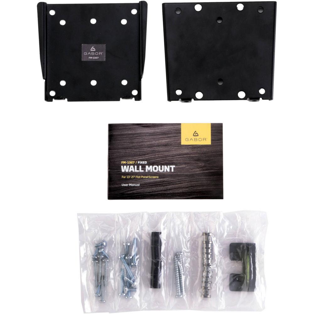 Gabor Fixed Wall Mount for 13-27" Flat Panel Screens