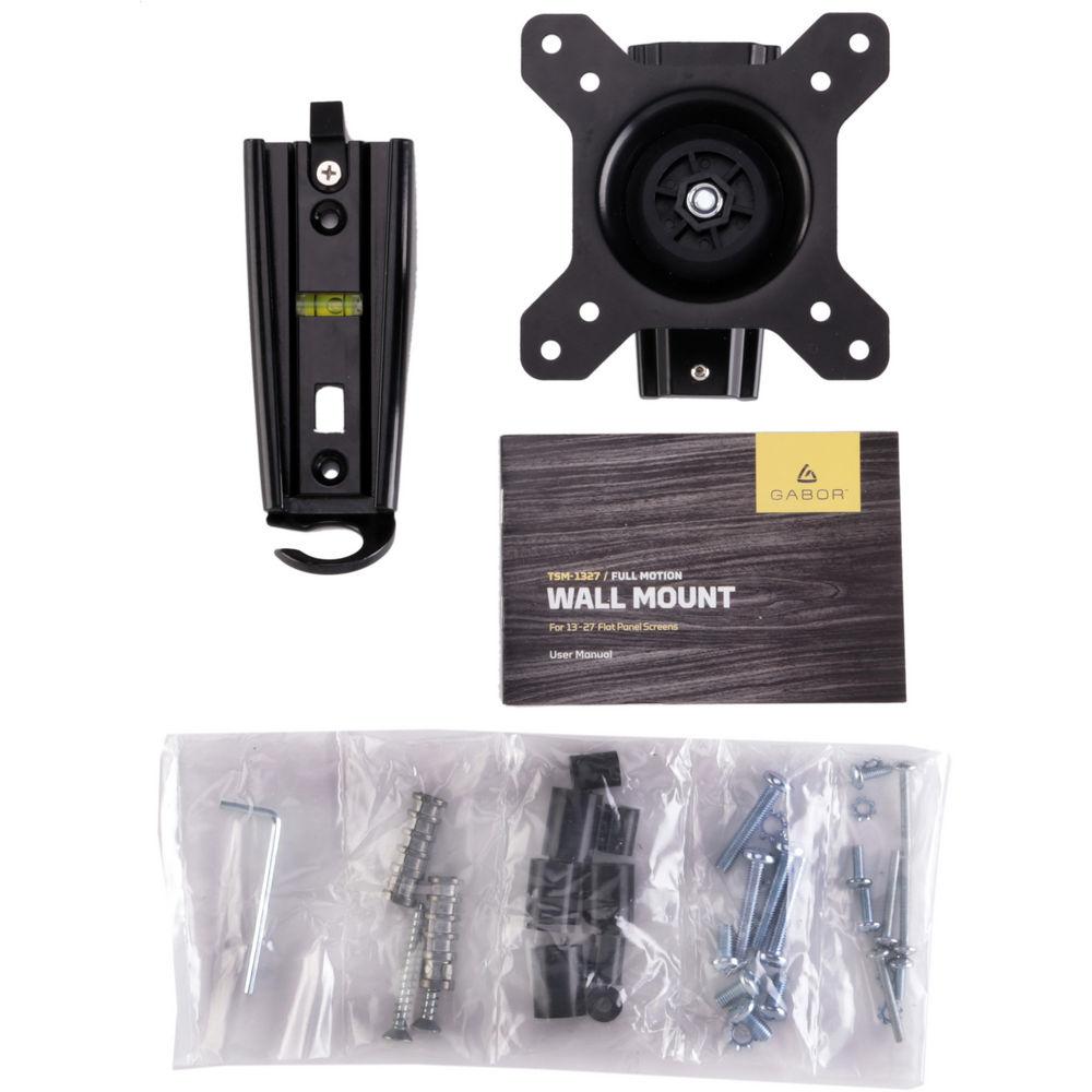 Gabor Full Motion Mount for 13-27" Flat Panel Screens