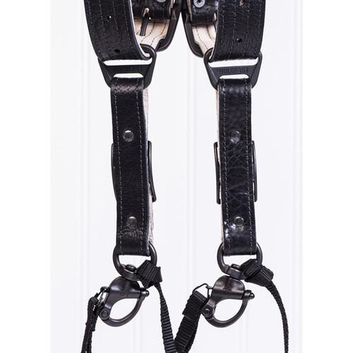 HoldFast Gear Money Maker 3-Camera Leather Harness