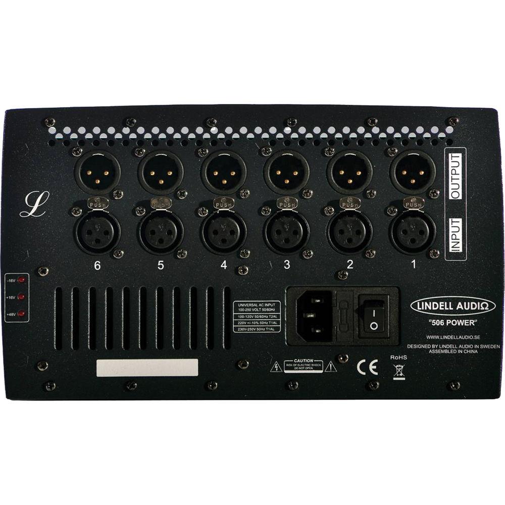 Lindell Audio 506 Power - 500 Series Power Rack