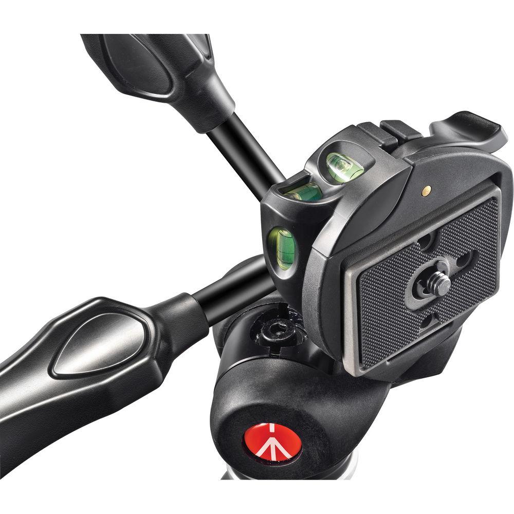 Manfrotto MH293D3-Q2 3-Way, Pan-and-Tilt Head with 200PL-14 Quick Release Plate