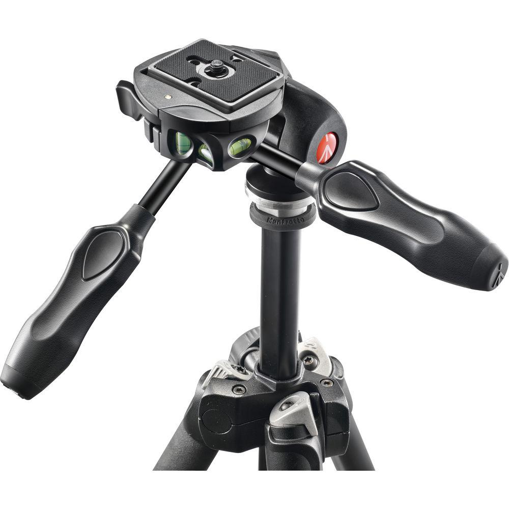 Manfrotto MH293D3-Q2 3-Way, Pan-and-Tilt Head with 200PL-14 Quick Release Plate