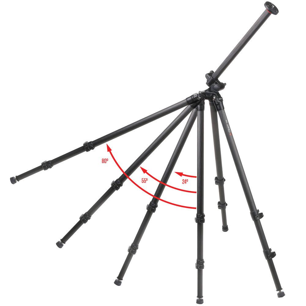 Oben CC-2381L 3-Section Carbon Fiber Tripod