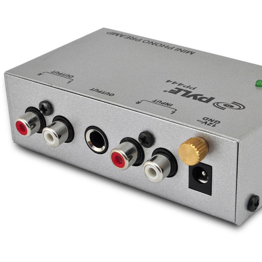 Pyle Pro Ultra Compact Phono Turntable Preamplifier