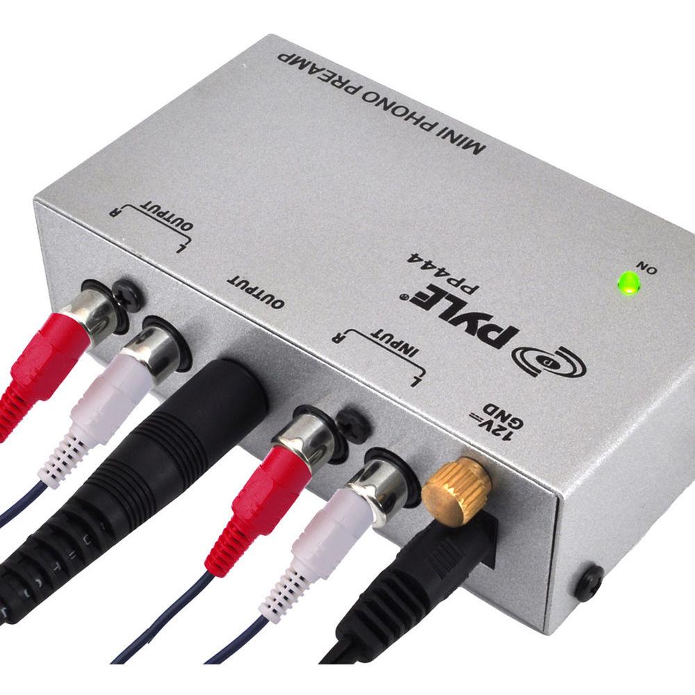 Pyle Pro Ultra Compact Phono Turntable Preamplifier