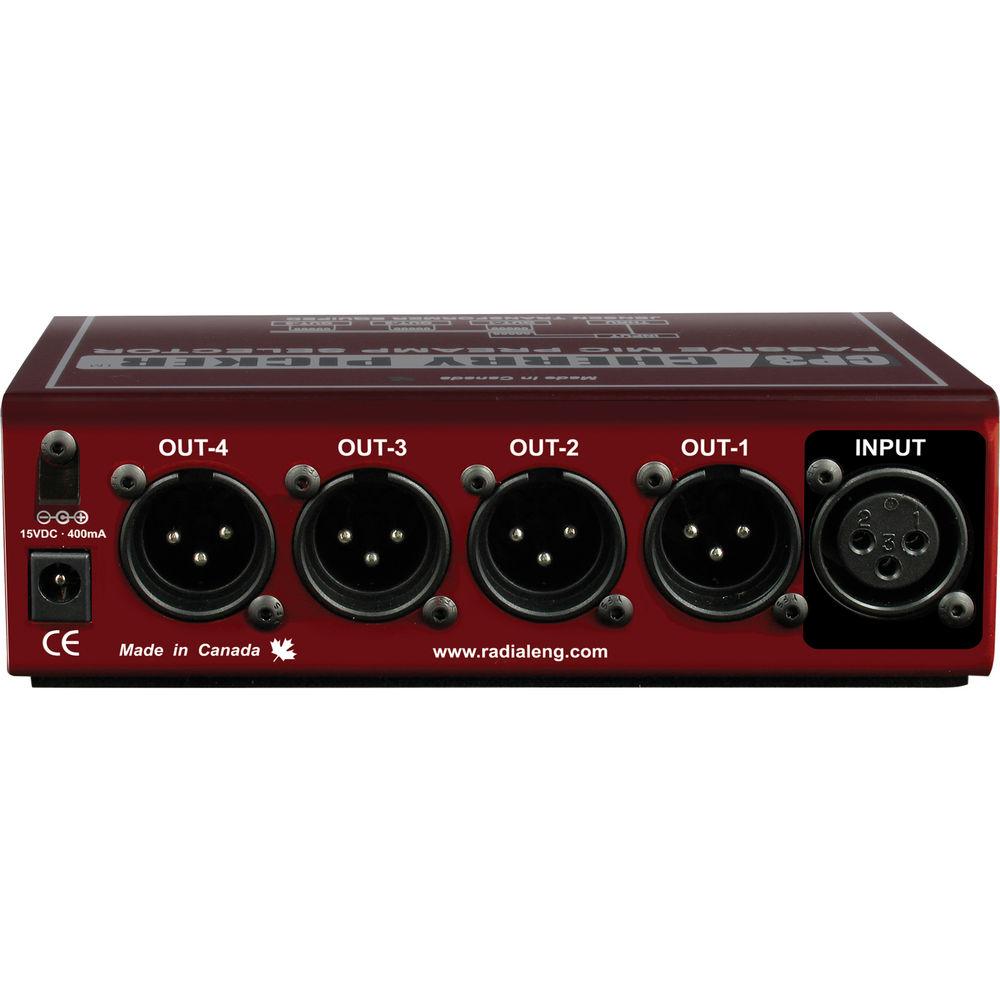 Radial Engineering Cherry Picker MIC-Line Switcher