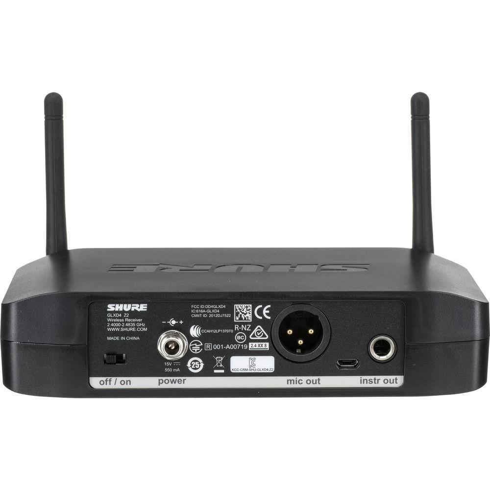 Shure GLXD14 WL185 Lavalier Wireless System