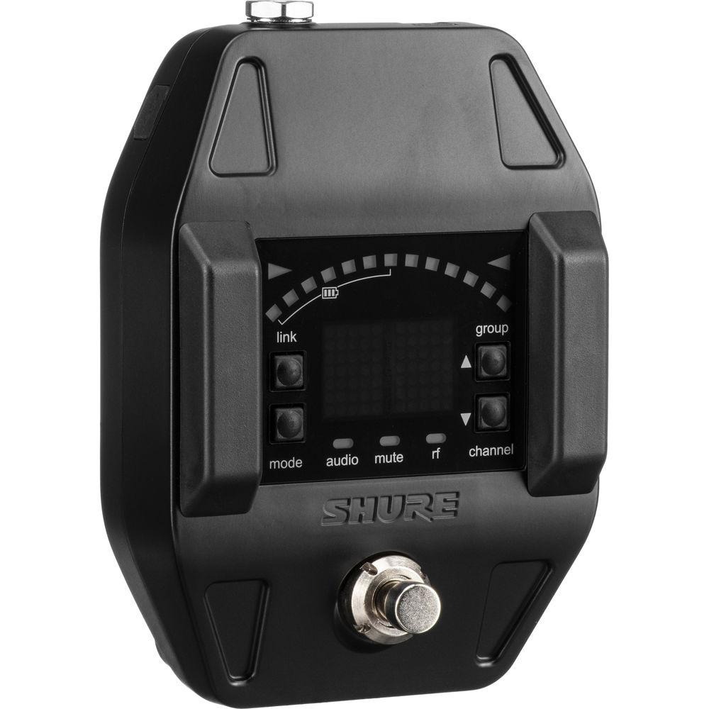 Shure GLXD16 Bodypack Wireless System with GLXD6 Guitar Pedal Receiver