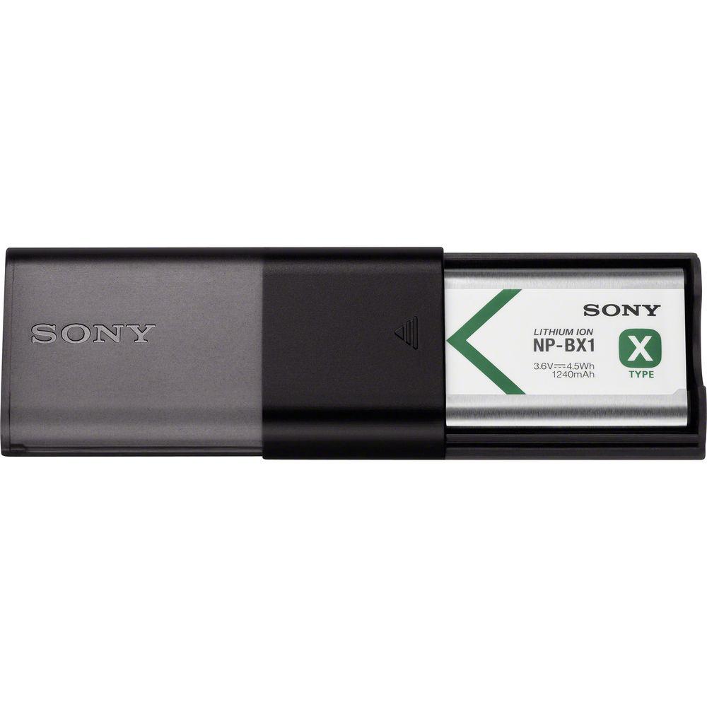 Sony Battery and Travel DC Charger Kit with NP-BX1 Battery